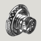 XW480 Chrome Centre - 72 Spoke